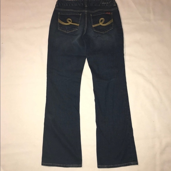 SEVEN7 Bootcut Blue Jeans 6 - Picture 2 of 7